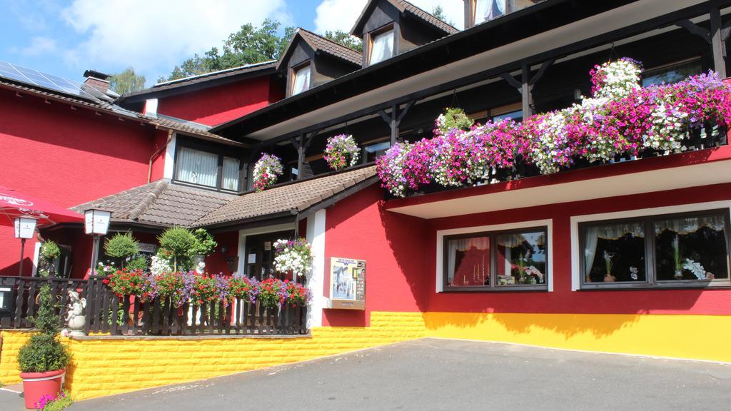 Hotel Waldeck Florsbachtal Bagian luar foto